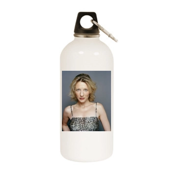 Cate Blanchett White Water Bottle With Carabiner