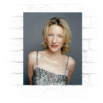 Cate Blanchett Metal Wall Art
