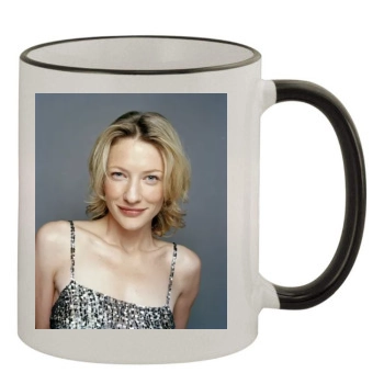 Cate Blanchett 11oz Colored Rim & Handle Mug