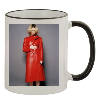 Cate Blanchett 11oz Colored Rim & Handle Mug