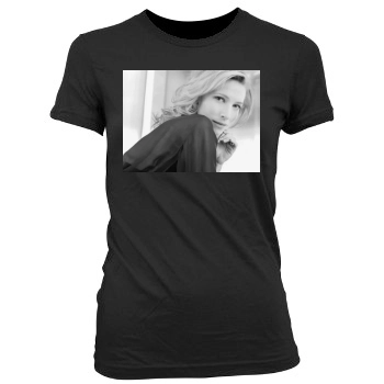 Cate Blanchett Women's Junior Cut Crewneck T-Shirt