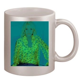 Cate Blanchett 11oz Metallic Silver Mug