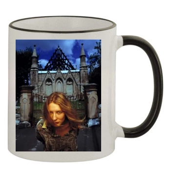 Cate Blanchett 11oz Colored Rim & Handle Mug