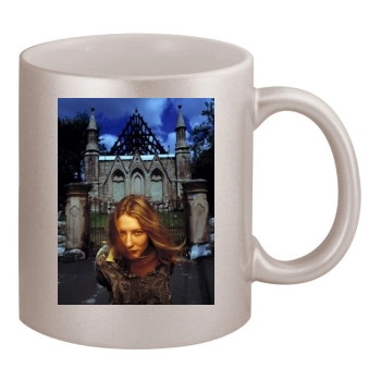 Cate Blanchett 11oz Metallic Silver Mug