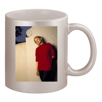 Cate Blanchett 11oz Metallic Silver Mug