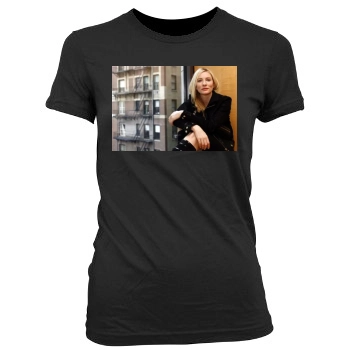 Cate Blanchett Women's Junior Cut Crewneck T-Shirt