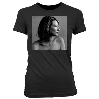 Cate Blanchett Women's Junior Cut Crewneck T-Shirt