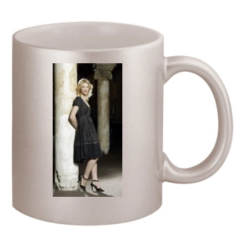 Cate Blanchett 11oz Metallic Silver Mug