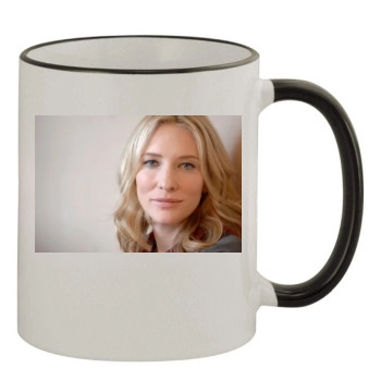 Cate Blanchett 11oz Colored Rim & Handle Mug