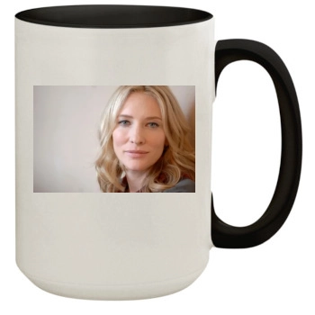 Cate Blanchett 15oz Colored Inner & Handle Mug