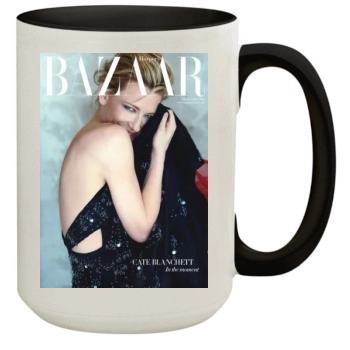 Cate Blanchett 15oz Colored Inner & Handle Mug