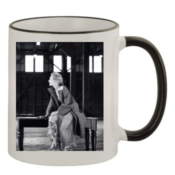 Cate Blanchett 11oz Colored Rim & Handle Mug