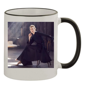 Cate Blanchett 11oz Colored Rim & Handle Mug