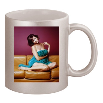 Catherine Bell 11oz Metallic Silver Mug