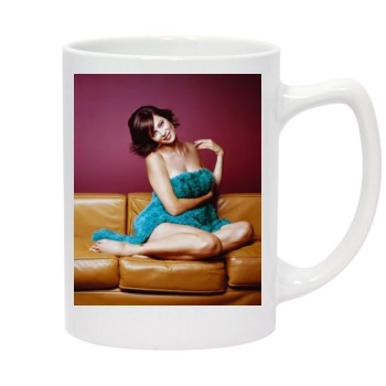 Catherine Bell 14oz White Statesman Mug