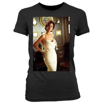 Catherine Bell Women's Junior Cut Crewneck T-Shirt