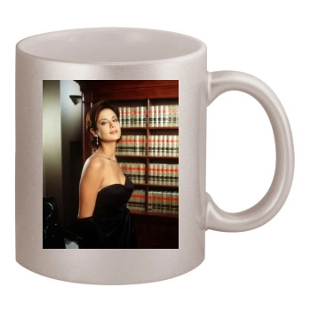 Catherine Bell 11oz Metallic Silver Mug