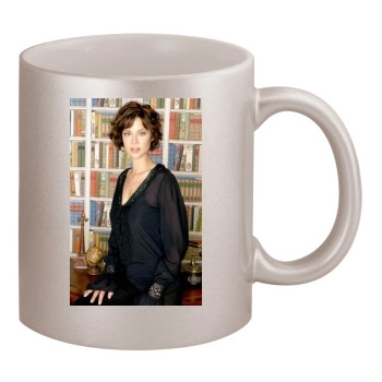 Catherine Bell 11oz Metallic Silver Mug