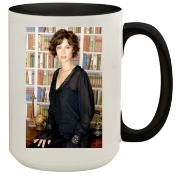 Catherine Bell 15oz Colored Inner & Handle Mug