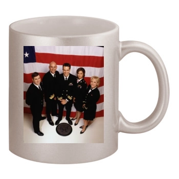 Catherine Bell 11oz Metallic Silver Mug