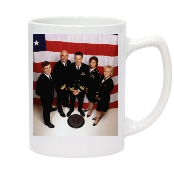 Catherine Bell 14oz White Statesman Mug