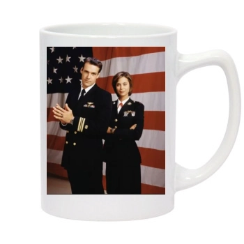 Catherine Bell 14oz White Statesman Mug