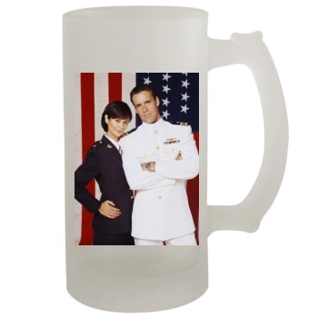 Catherine Bell 16oz Frosted Beer Stein