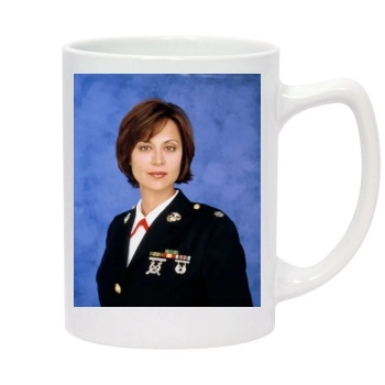 Catherine Bell 14oz White Statesman Mug