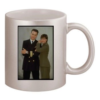 Catherine Bell 11oz Metallic Silver Mug