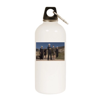 Catherine Bell White Water Bottle With Carabiner