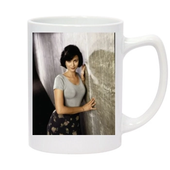 Catherine Bell 14oz White Statesman Mug