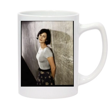 Catherine Bell 14oz White Statesman Mug