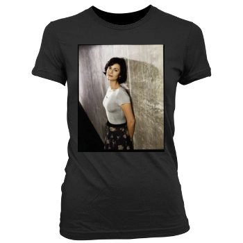 Catherine Bell Women's Junior Cut Crewneck T-Shirt