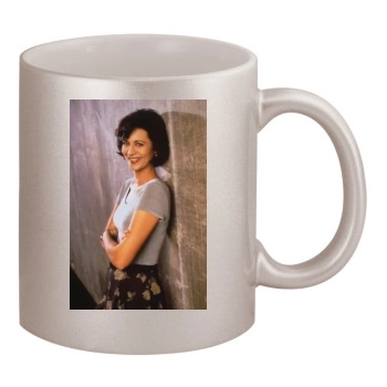 Catherine Bell 11oz Metallic Silver Mug