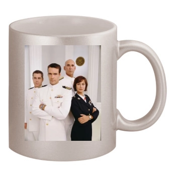 Catherine Bell 11oz Metallic Silver Mug