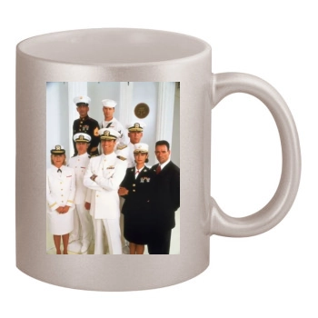 Catherine Bell 11oz Metallic Silver Mug