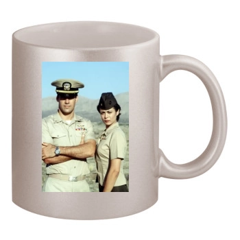 Catherine Bell 11oz Metallic Silver Mug