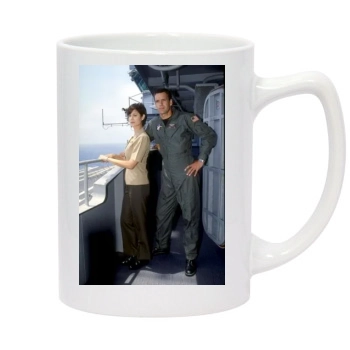 Catherine Bell 14oz White Statesman Mug