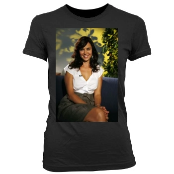 Catherine Bell Women's Junior Cut Crewneck T-Shirt