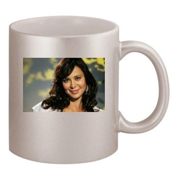 Catherine Bell 11oz Metallic Silver Mug