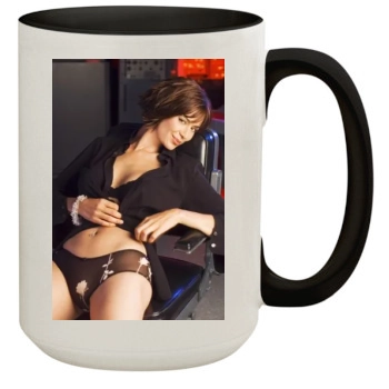 Catherine Bell 15oz Colored Inner & Handle Mug