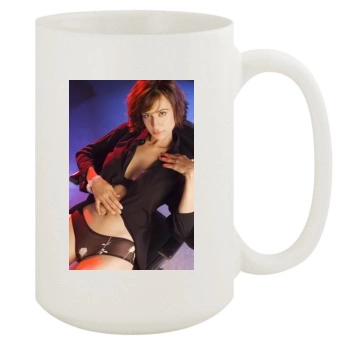 Catherine Bell 15oz White Mug