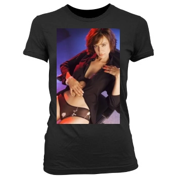 Catherine Bell Women's Junior Cut Crewneck T-Shirt