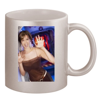 Catherine Bell 11oz Metallic Silver Mug