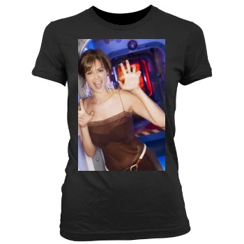 Catherine Bell Women's Junior Cut Crewneck T-Shirt