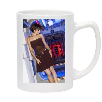 Catherine Bell 14oz White Statesman Mug