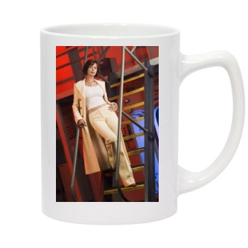 Catherine Bell 14oz White Statesman Mug