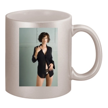 Catherine Bell 11oz Metallic Silver Mug