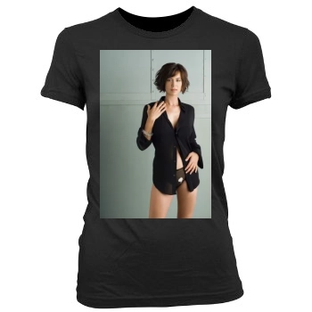 Catherine Bell Women's Junior Cut Crewneck T-Shirt