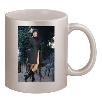 Catherine Bell 11oz Metallic Silver Mug